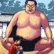 Le sumo qui ne pouvait pas grossir en néerlandais